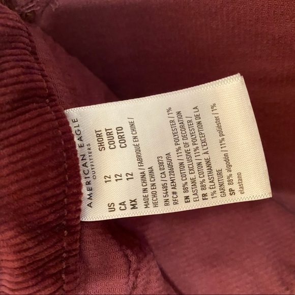 American Eagle Corduroy Pants - Picture 3 of 4